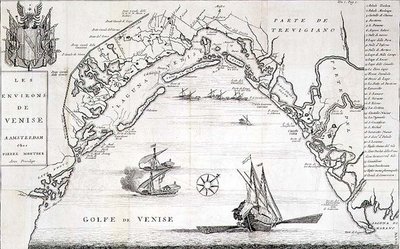 The Environs of Venice by Pierre  Mortier