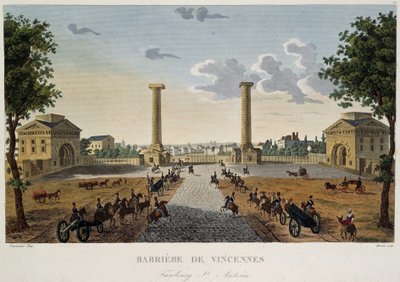 Barriers of Vincennes by Courvoisier by Pierre (after) Courvoisier