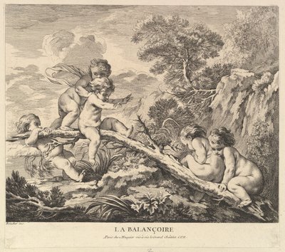 The Swing by Pierre Alexandre Aveline