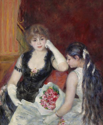 A Box at the Theatre by Pierre Auguste Renoir