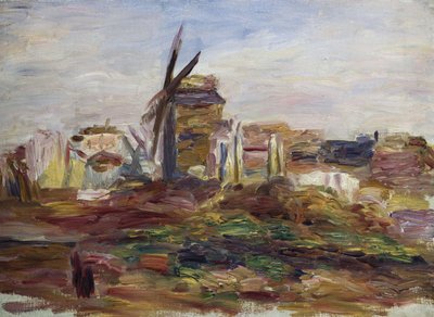 A Windmill by Pierre Auguste Renoir