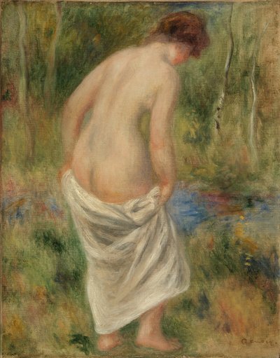 After the Bath by Pierre Auguste Renoir