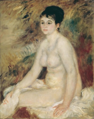 After the Bath by Pierre Auguste Renoir