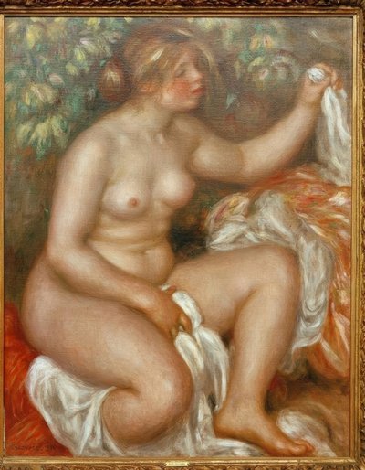 After the Bath by Pierre Auguste Renoir