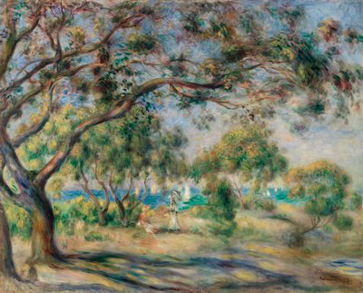 Bois de la Chaise (Noirmoutier) by Pierre Auguste Renoir