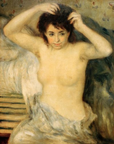 Bust of a Woman by Pierre Auguste Renoir