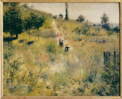 Path Climbing Through Tall Grass by Pierre Auguste Renoir