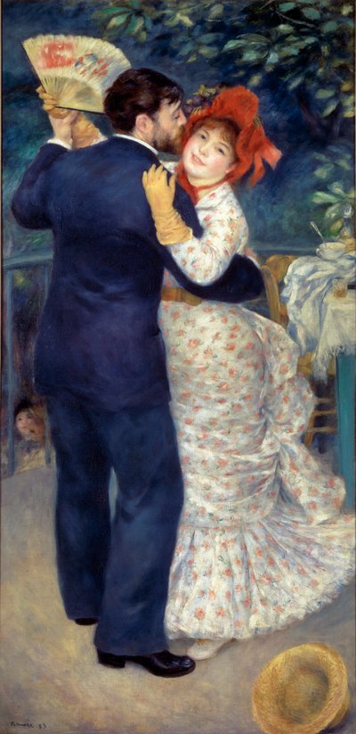 Country Dance by Pierre Auguste Renoir