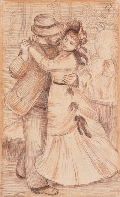 Dance in the Country by Pierre Auguste Renoir