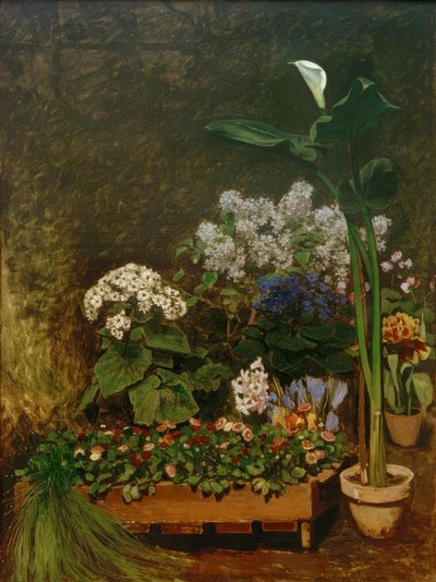 The Greenhouse by Pierre Auguste Renoir
