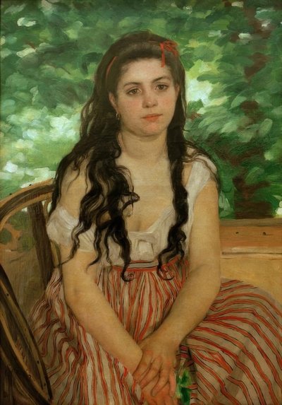 In Summer, Study by Pierre Auguste Renoir