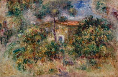 Farmhouse by Pierre Auguste Renoir