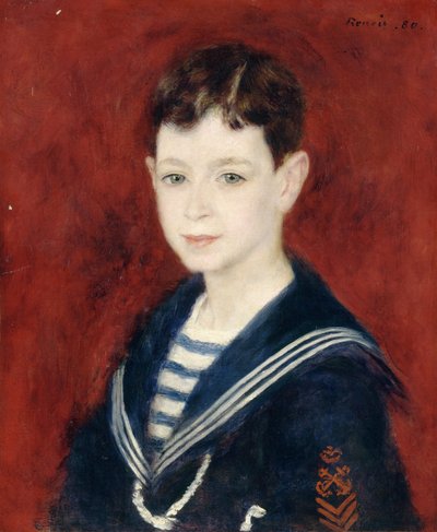 Fernand Halphen as a Boy, 1880 by Pierre Auguste Renoir