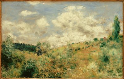 Strong Wind. The Gust of Wind. by Pierre Auguste Renoir