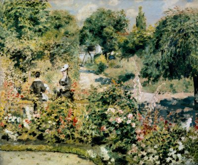 Garden at Fontenay by Pierre Auguste Renoir