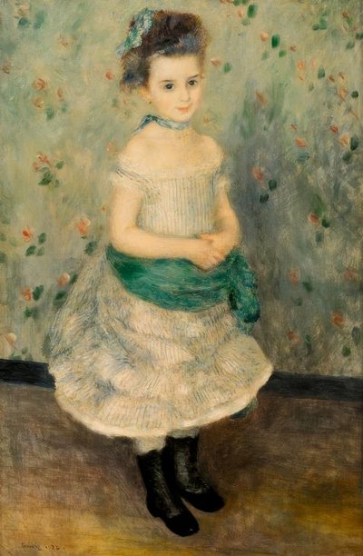 Jeanne Durand-Ruel by Pierre Auguste Renoir