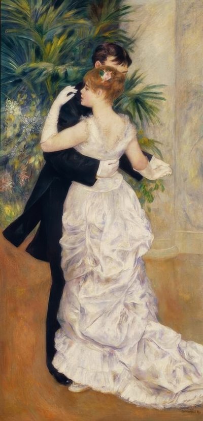 The Dance in the City by Pierre Auguste Renoir