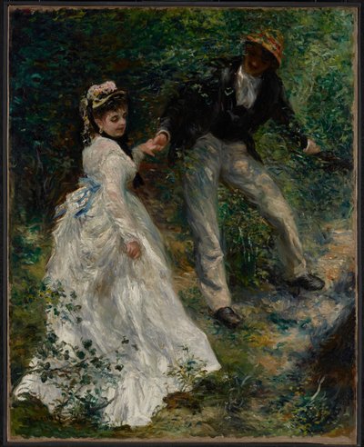 La Promenade by Pierre Auguste Renoir