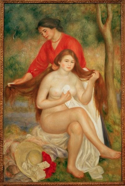 The Toilet by Pierre Auguste Renoir