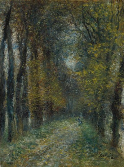 Lallée couverte by Pierre Auguste Renoir