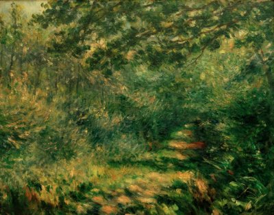 The Path through the Woods by Pierre Auguste Renoir