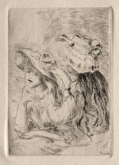 The Pinned Hat by Pierre Auguste Renoir