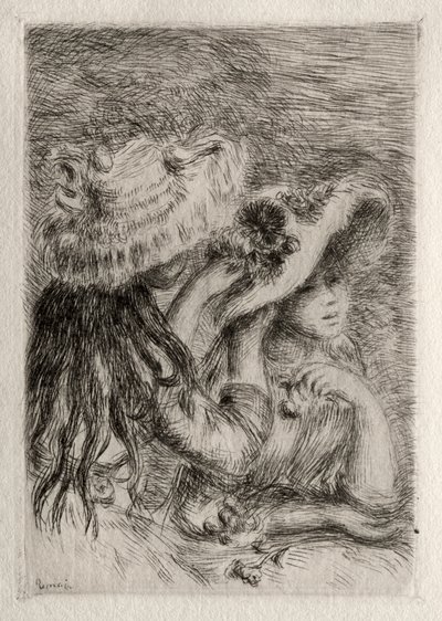 Le Chapeau épinglé, 1894 by Pierre Auguste Renoir