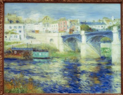 The Bridge at Chatou by Pierre Auguste Renoir