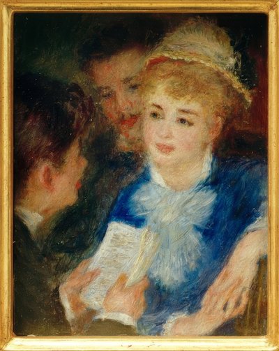 Sample Reading by Pierre Auguste Renoir