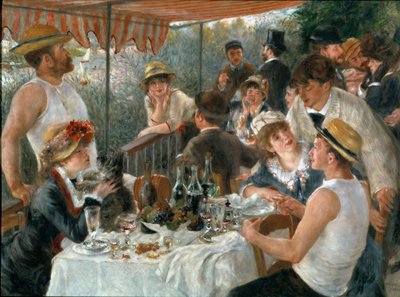 Lunch of the Boaters by Pierre Auguste Renoir