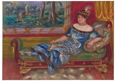 Madame de Galéa at the Méridienne, 1912 by Pierre Auguste Renoir