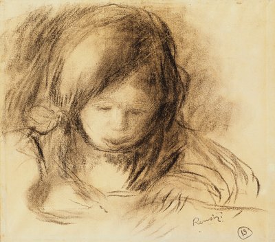 Mini Writer by Pierre Auguste Renoir