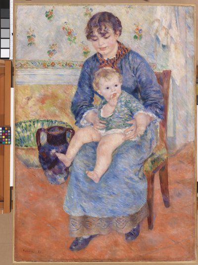 Mother and Child by Pierre Auguste Renoir