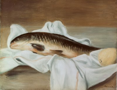 Still Life with Fish by Pierre Auguste Renoir