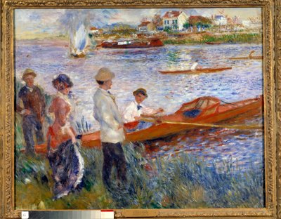 Oarsmen at Chatou by Pierre Auguste Renoir
