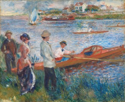 Oarsmen at Chatou by Pierre Auguste Renoir