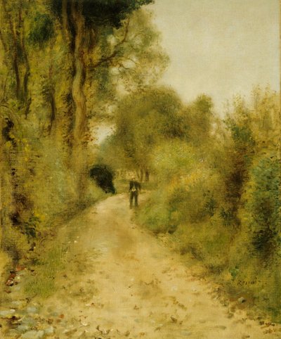 On the Path by Pierre Auguste Renoir