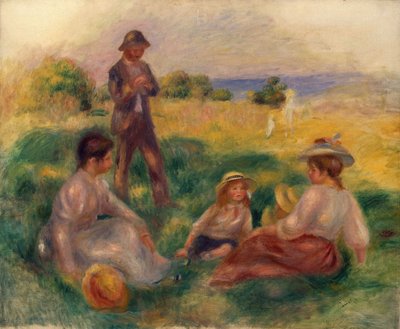 Party in the Country at Berneval by Pierre Auguste Renoir