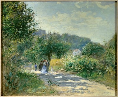 Path to Louveciennes by Pierre Auguste Renoir