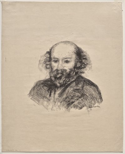 Paul Cézanne by Pierre Auguste Renoir