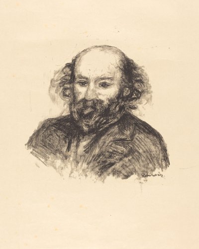 Paul Cézanne by Pierre Auguste Renoir