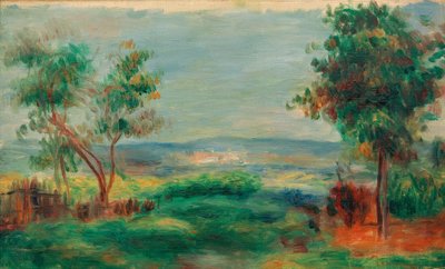 Landscape by Pierre Auguste Renoir