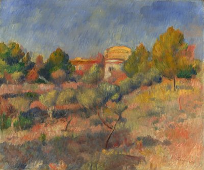 Pigeon Coop at Bellevue by Pierre Auguste Renoir