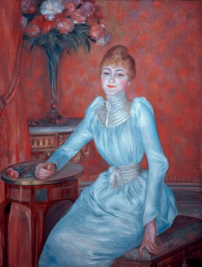Portrait of Madame de Bonnières by Pierre Auguste Renoir
