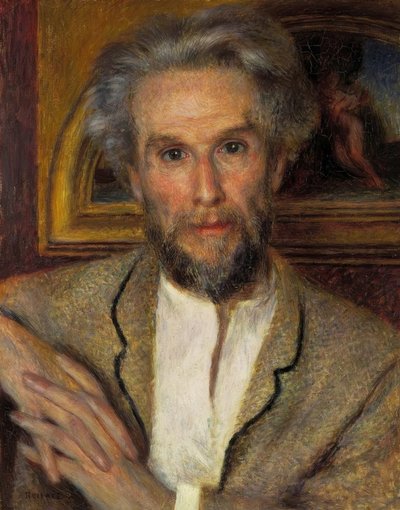 Portrait of Chocquet by Pierre Auguste Renoir