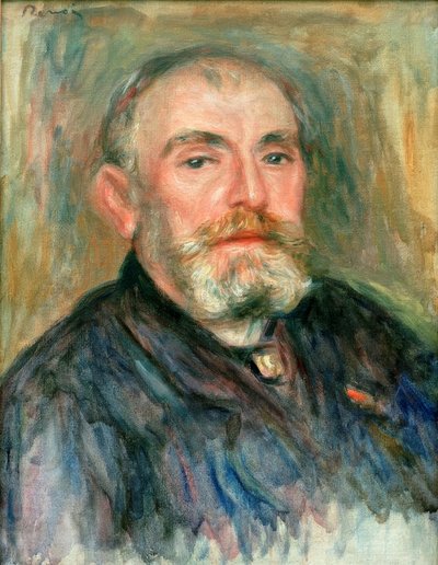Portrait of the Painter Henry Lerolle by Pierre Auguste Renoir