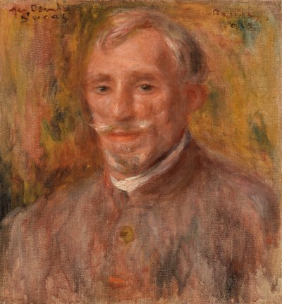 Portrait of Félix Hippolyte-Lucas by Pierre Auguste Renoir