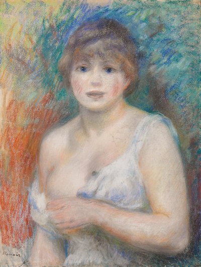Portrait of Jeanne Samary, c.1879-1880 by Pierre Auguste Renoir