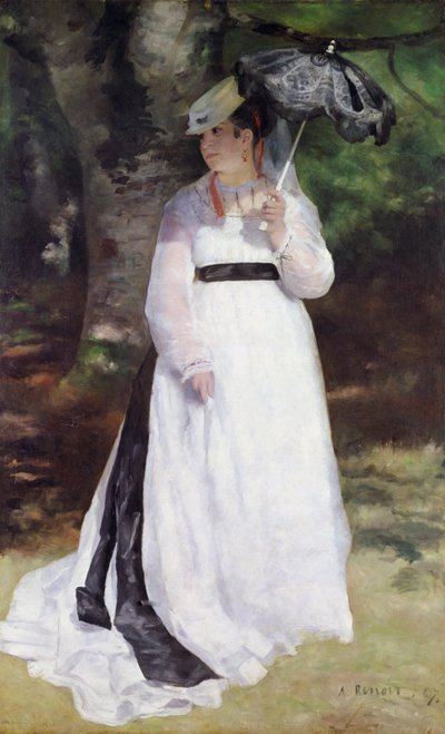 Portrait of Lise by Pierre Auguste Renoir