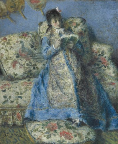 Portrait of Madame Monet by Pierre Auguste Renoir